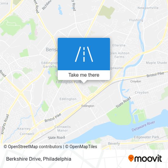 Berkshire Drive map