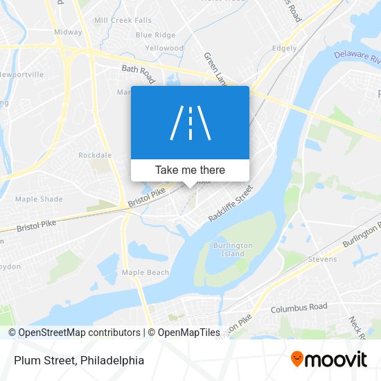 Mapa de Plum Street