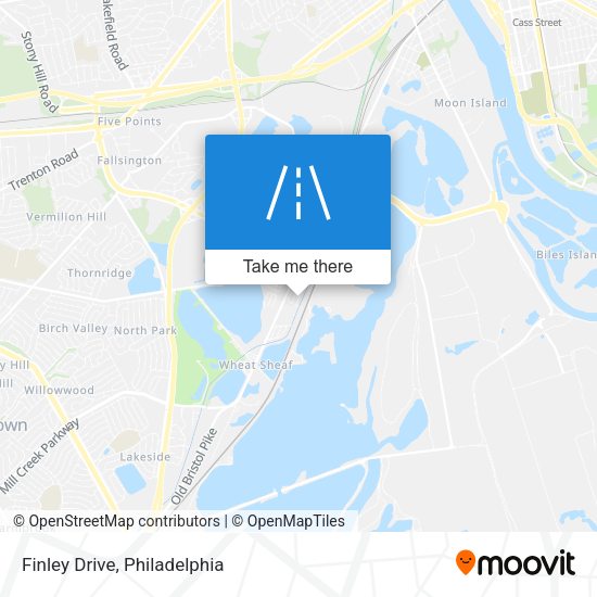 Mapa de Finley Drive