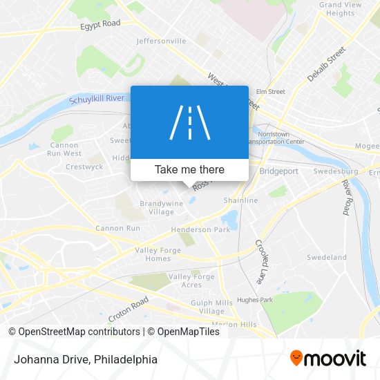 Mapa de Johanna Drive