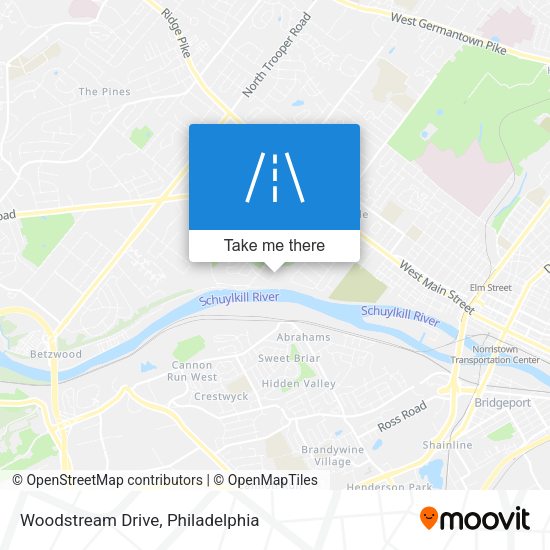 Woodstream Drive map