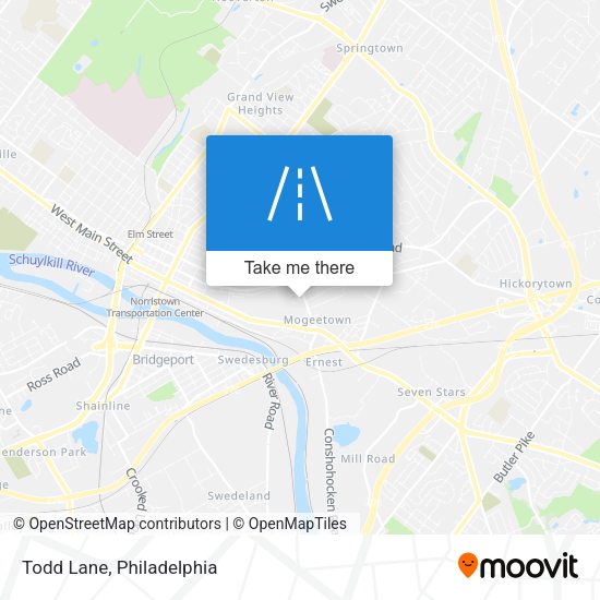 Mapa de Todd Lane