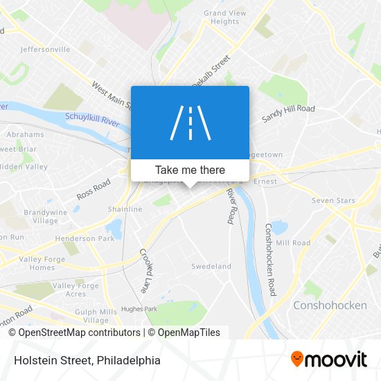 Holstein Street map