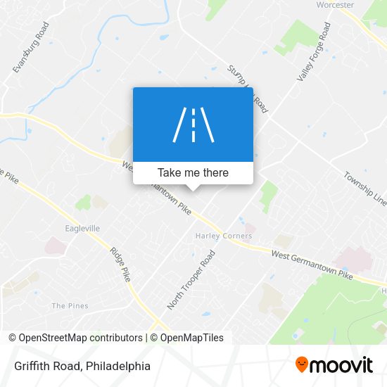 Griffith Road map