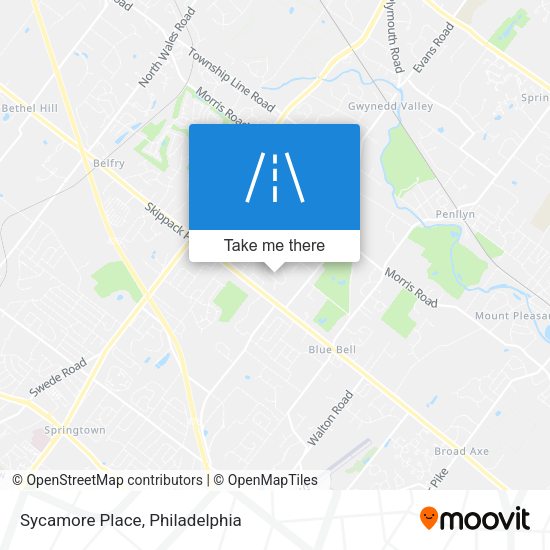 Sycamore Place map