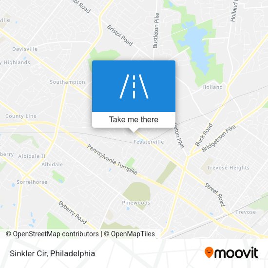 Sinkler Cir map