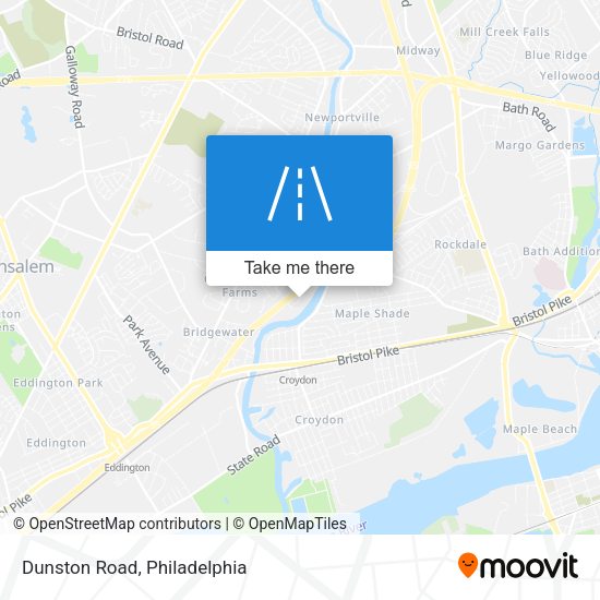 Mapa de Dunston Road