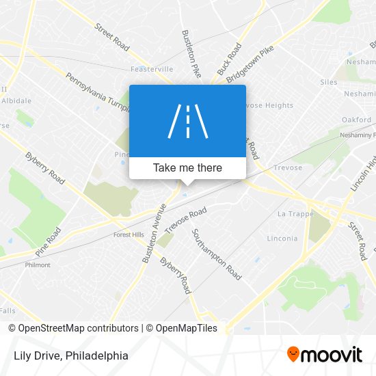 Mapa de Lily Drive