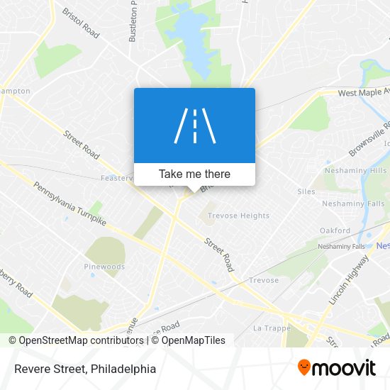 Mapa de Revere Street
