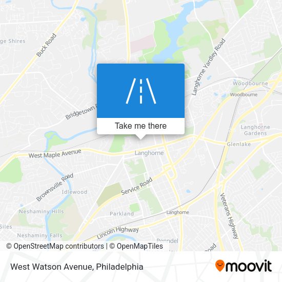 Mapa de West Watson Avenue