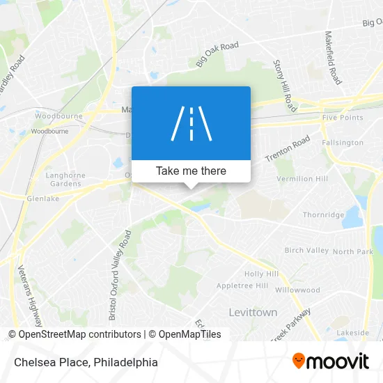 Chelsea Place map