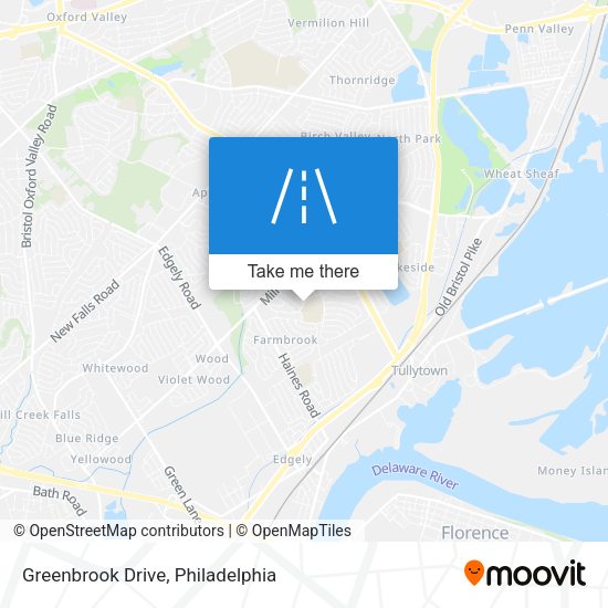 Mapa de Greenbrook Drive