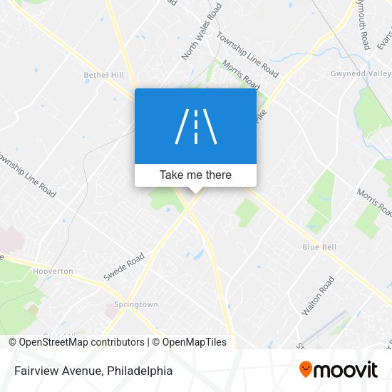 Fairview Avenue map