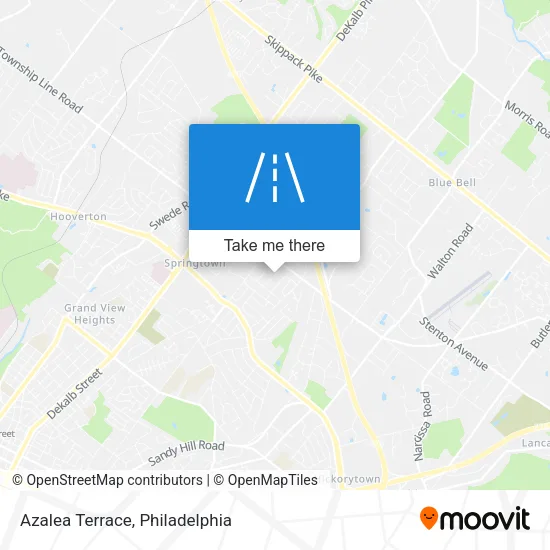 Azalea Terrace map