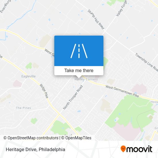 Heritage Drive map