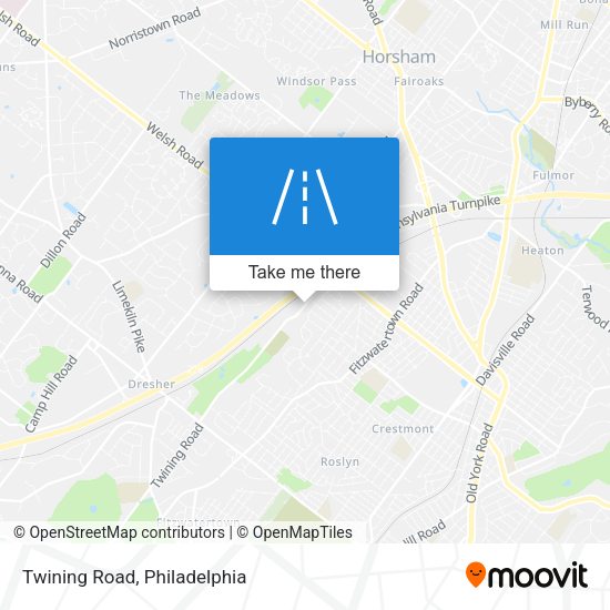 Mapa de Twining Road