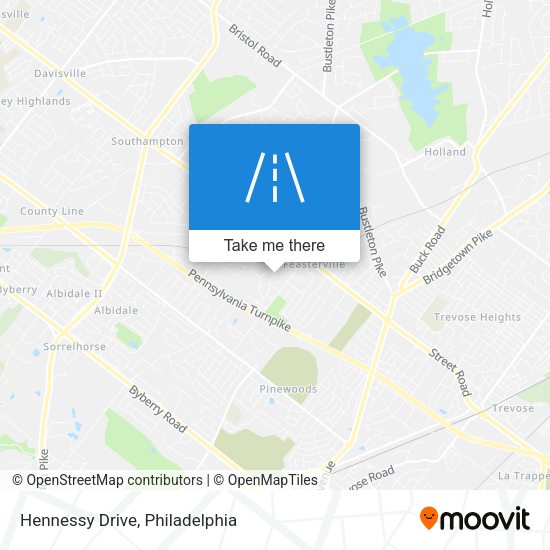 Mapa de Hennessy Drive