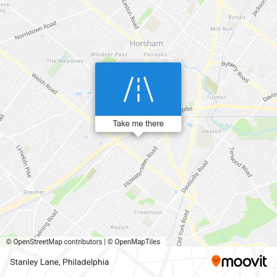 Mapa de Stanley Lane