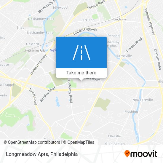 Mapa de Longmeadow Apts