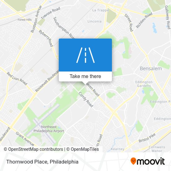Mapa de Thornwood Place