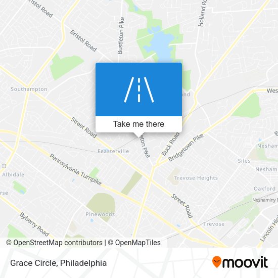 Mapa de Grace Circle