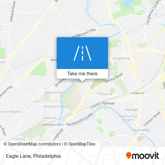 Mapa de Eagle Lane
