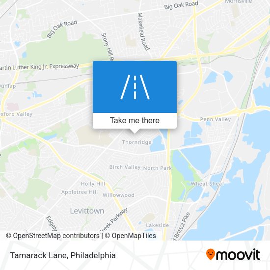 Mapa de Tamarack Lane