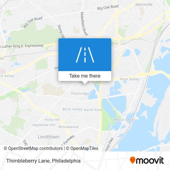 Thimbleberry Lane map