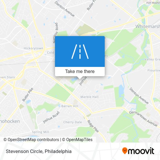 Stevenson Circle map