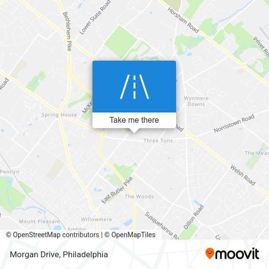 Mapa de Morgan Drive