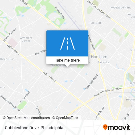 Cobblestone Drive map