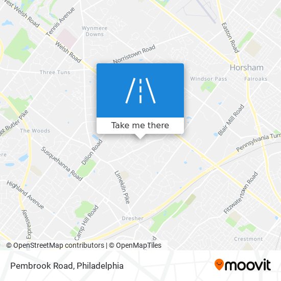 Mapa de Pembrook Road
