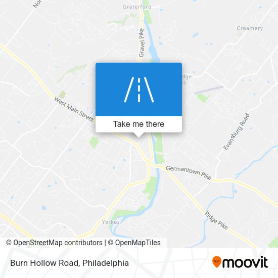 Mapa de Burn Hollow Road