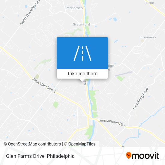 Mapa de Glen Farms Drive