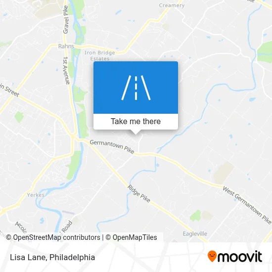 Lisa Lane map
