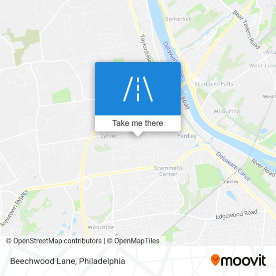Beechwood Lane map