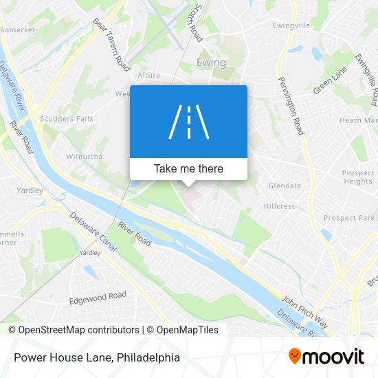 Mapa de Power House Lane