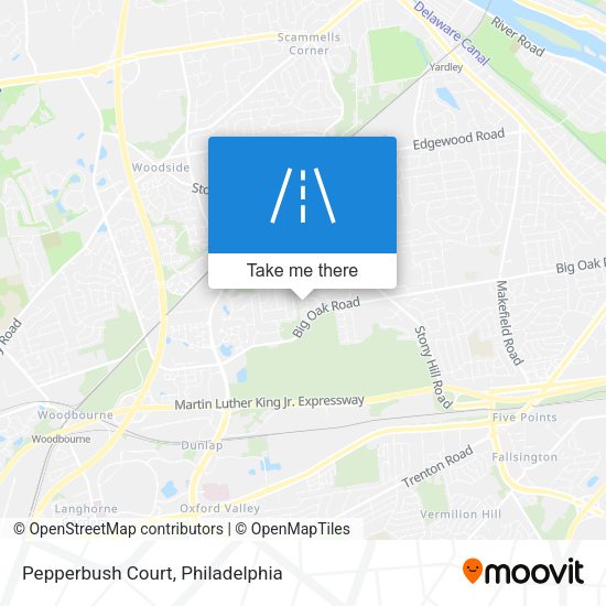 Mapa de Pepperbush Court