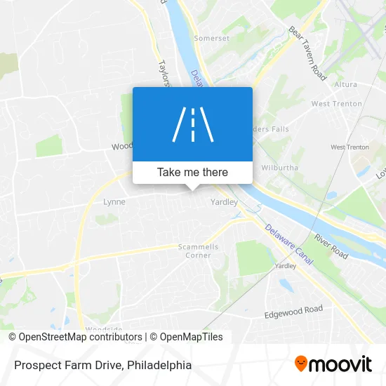 Prospect Farm Drive map