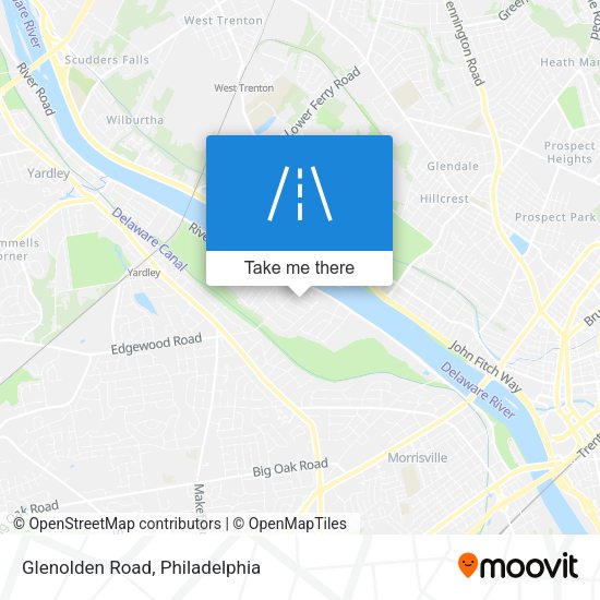 Mapa de Glenolden Road