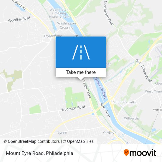 Mapa de Mount Eyre Road