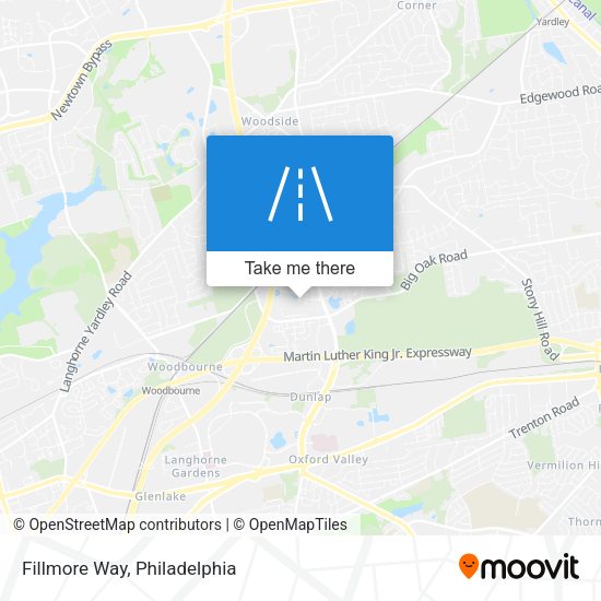 Mapa de Fillmore Way
