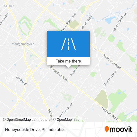 Honeysuckle Drive map