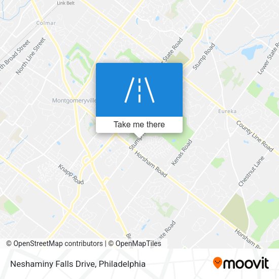 Neshaminy Falls Drive map