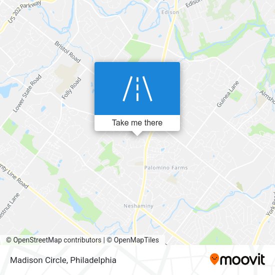 Mapa de Madison Circle