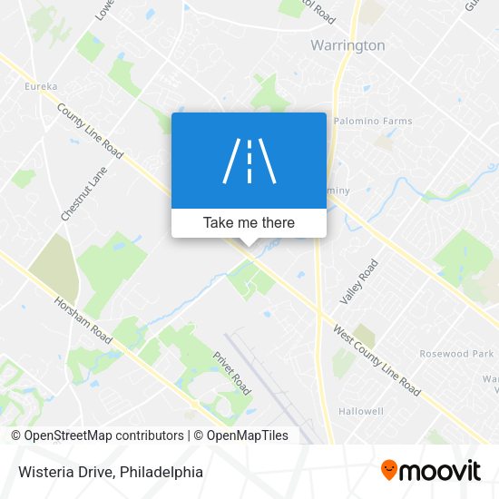 Wisteria Drive map