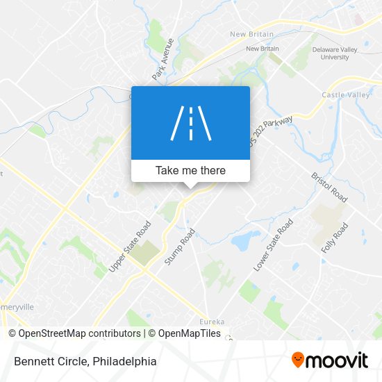 Mapa de Bennett Circle