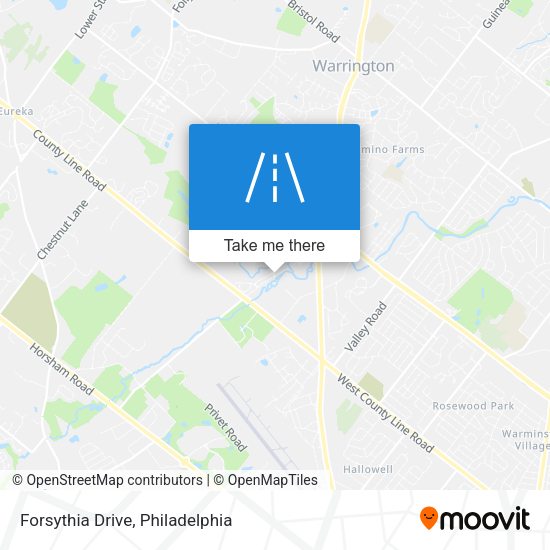 Mapa de Forsythia Drive
