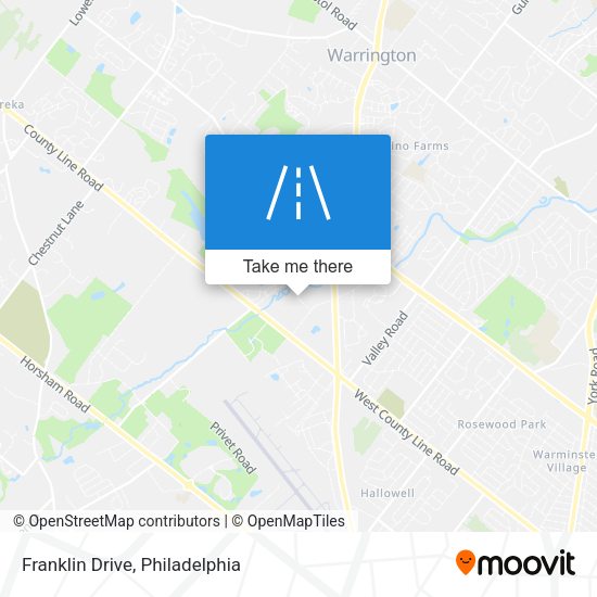 Franklin Drive map