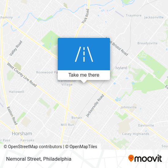 Nemoral Street map